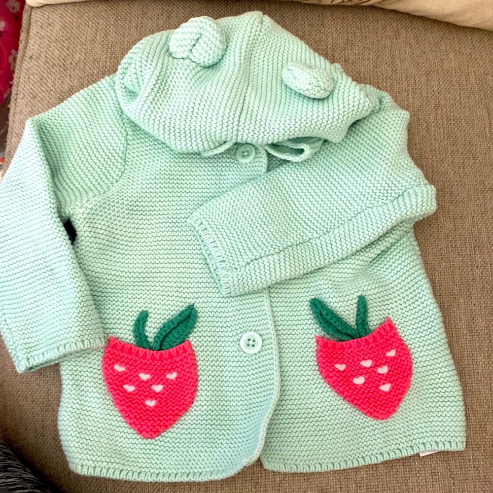 Baby Gap girl hoodie sweater